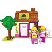Sole Ausini-Asya Brick 24403 Fairyland Serisi, Ağaçlı Ev 156 Parça