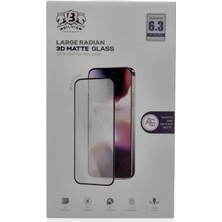 Marsilyan™- Apple Iphone 16 Pro Max Bilvis 3D Mat Cam Ekran Koruyucu