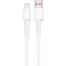 Sprenda Lightning 1m. 3.4A Hızlı Şarj + Data Kablosu