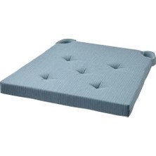 IKEA Justına Sandalye Minderi , Gri-Mavi, 42/35X40X4 cm