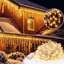 sbodurhome 3m 100 LED 20 Saçak 30*50*70CM Çakarlı IP65 Su Geçirmez Dış Mekan