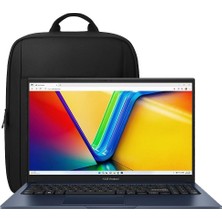 Asus Vivobook 15 X1504VA-NJ3665 FR113 Intel Core 5 120U 24 GB 512 GB SSD Windows 11 Pro 15.6" Taşınabilir Bilgisayar + Çanta