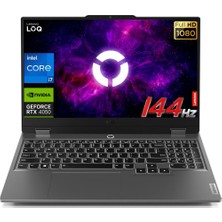 Lenovo Loq 15IRX9 I7-13650HX 24 GB 4 Tb RTX4050 15.6" Full Hd Windows 11 Pro Gaming Laptop + Çanta 83DV0117TR FR161