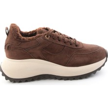 Bambi Kahve Süet  Kadın Sneaker K01791074472