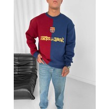 Sentinel Wear Barça Travis Detaylı Premium Oversize Sweatshirt