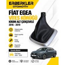 ERBERKLER Fiat Egea Vites Körüğü Krom Alt Çerçeveli 2016 - 2019