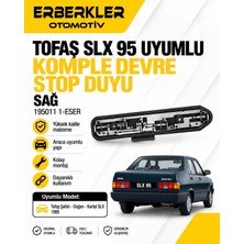 ERBERKLER Tofaş Slx 95 Uyumlu Komple Devre Stop Duyu Sağ 195011 1-Eser
