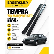 ERBERKLER Tempra Yan Marşpiyel Seti Sağ Sol Kırılmaz