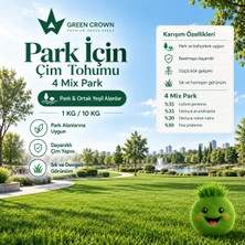 Çimag Park İçin Çim Tohumu | 4 Mix Park - 1 KG