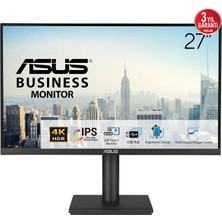 Asus Kurumsal VA27UCPS 27 4K IPS Hdr 3840 x 2160 5ms 60HZ 350CD Dp HDMI Usb-C Hoparlör Vesa 3yıl Elm
