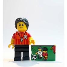 Orjinal LEGO Minifigür Football Referee