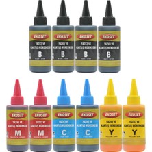 Ekoset L486 L455 L550 L565 Uyumlu Mürekkep Renkli 100 ml 10'lu Set