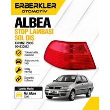 ERBERKLER Stop Lambasi Sol Dis Albea Kirmizi 2006- 504630572