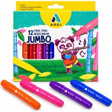 Adel Jumbo Keçeli Kalem/12'lipaket