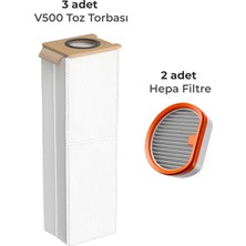 Uwant V500 Toz Torbası 3lü + H11 Filtresi 2li