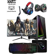 İZOLY Riot X i7-2600 16GB 512GB M.2 NVMe RX 550 4GB 24"100HZ Oyuncu Oem Seti