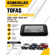 ERBERKLER Doğan, Şahin, Kartal M131 Tavan Lambası | Orijinal Tip Iç Aydınlatma