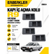 ERBERKLER R9 Brodway 4 Adet Kapı Iç Açma Kolu Plastik
