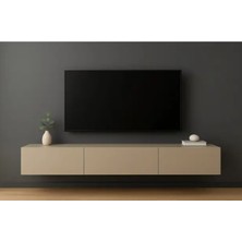 Mozide Stella Mdf Tv Ünitesi 180 cm - Kum Beji