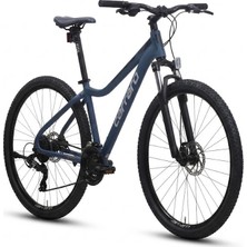 Carraro Speed 721 Hd Fren 21 Vites 27,5 Jant Dağ Bisikleti Mat Şeker Mavi Gümüş 41 Kadro