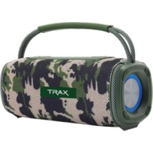 Pranha Trax TBS-1098 Rgb Işıklı Bluetooth Speaker Kamuflaj