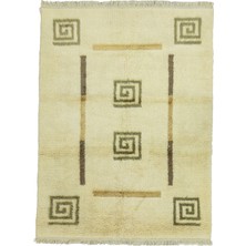 Soho Antiq Sarel El Dokuma Krem Modern Tülü 161X220 cm
