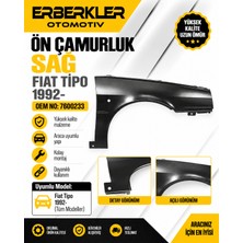 ERBERKLER Fiat Tipo 1992- Ön Çamurluk Sağ Uyumlu Oem No: 7600233
