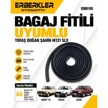 ERBERKLER Tofaş Doğan Şahin M131 Slx Uyumlu Bagaj Fitili Uyumlu