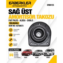 ERBERKLER Fıat Palio-Albea-Doblo Sağ Üst Amortisör Takozu (Rulmanlı) - Oem No: 46760673