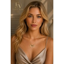 Feray Atak Collection Çelik Çubuk Kolye