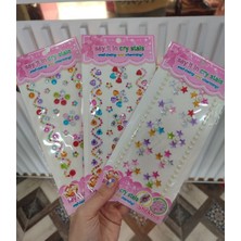 Senacacollection Kristal Elmas Sticker Saça ve Yüze Yapıştırılabilir 1 Adet