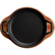 Voeux Foret Koleksiyonu Döküm Yuvarlak Sahan 22 cm