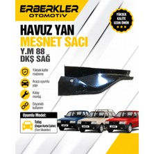 ERBERKLER Havuz Yan Mesnet Sacı Y.m 88 Dkş Sağ