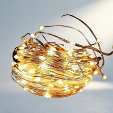 Gees Global Dekoratif Sarı LED Flaşlı Işık 3 Metre Oda