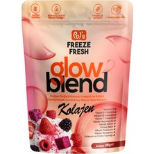 Pol's Freeze Fresh Glow Blend 100 G, Dondurularak Kurutulmuş Meyve Tozu, Kolajen, Inülin, Yüksek Lif, Yüksek Demir, Yüksek Bakır,potasyum, Fosfor, Kalsiyum, Manganez