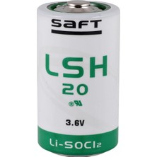Gees Global Saft Lsh 20 3.6V D Size Lithium Pil (Li-Socı2)