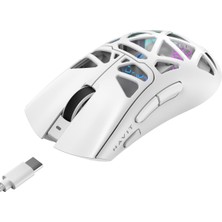 Havit Gamenote MS1042WB Tri-Mode 24000 Dpı Rgb Kablosuz Oyuncu Mouse