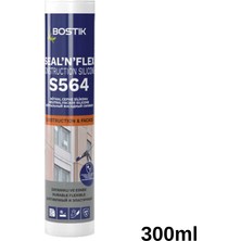 Bostik S 564 Nötr Cephe Silikon 300 ml Şeffaf