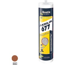 Bostik 677 Silikonize Akrilik Çekomastik A.meşe
