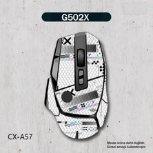 Silabor G502X Uyumlu Gaming Mouse Grip Tape – Kaymaz Ter Emici Yapışkanlı Koruyucu Mouse Kaplama Sticker – CXA57