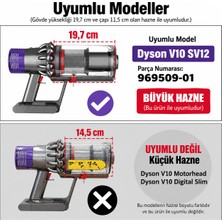 Supervac Dyson V10 Uyumlu Toz Haznesi ve Filtre Seti