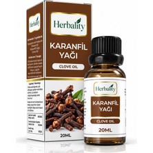 Herbality Karanfil Yağı 20ML Onarıcı Etkili Tüm Ciltler İçin Bakım Yağı