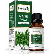 Nane Yağı 20ml Herbality Markalı Onarıcı Etkili Tüm Ciltler İçin Bakım Yağı