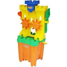 Magic Toys Kale Kum Değirmeni POLESIE45119 Maxi Elek Kürek Tırmık Renkli Ergonomik Tasarım