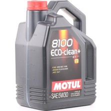 8100 Eco-Clean+ C1 5W-30 Tam Sentetik Motor Yağı 5 L