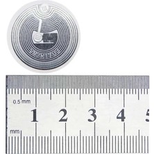 13.56MHZ Uıd Değiştirilebilir 25MM Rfid Etiket Nfc Okunabilir Yazılabilir Göstergeç 13.56 Mhz Kapı Geçiş Ürün Depo Personel Takip Market Mobil Ödeme A