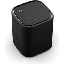 True x Hoparlör 1A Taşınabilir, Kablosuz, Bluetooth'lu Surround Ses Hoparlörü. Yalnızca True x Sound Bar'larla Çalışır. Siyah