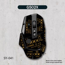 Silabor G502X Uyumlu Gaming Mouse Grip Tape – Kaymaz Ter Emici Yapışkanlı Koruyucu Mouse Kaplama Sticker – SY041