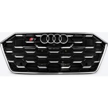 Audi A7 S7 Ön Panjur Izgara Krom Siyah 2025+