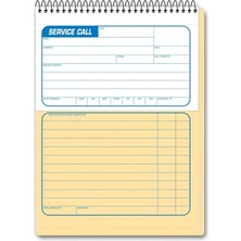 7 Service Call Slip Service Order Book 5 1/2 x 8 Qty 6 Books